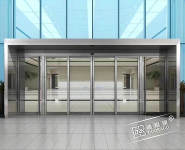 不锈钢包框自动门